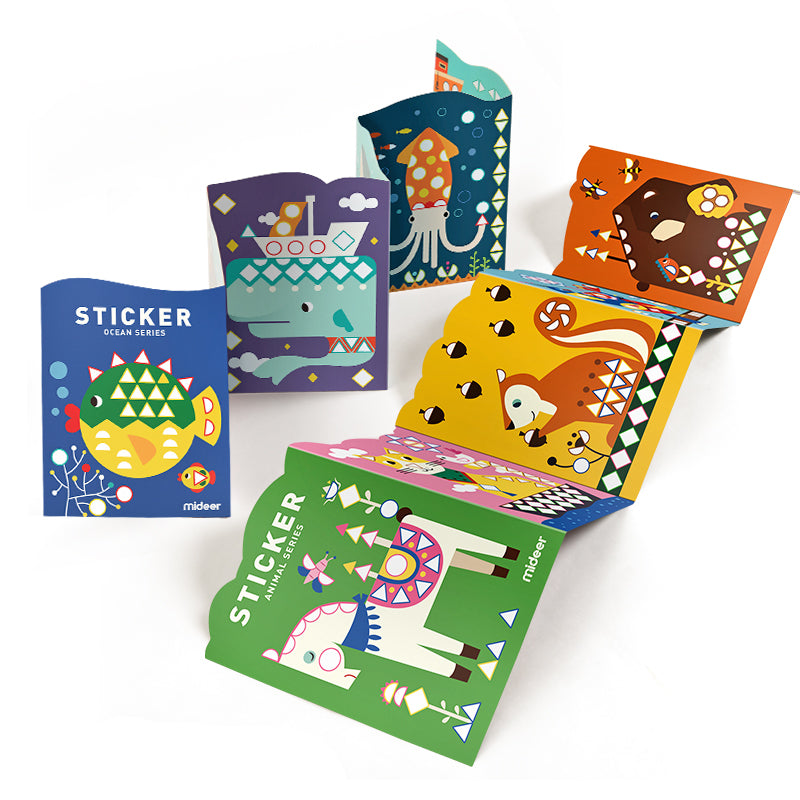 Mideer Sticker Book Kit – Ocean Series Educational
