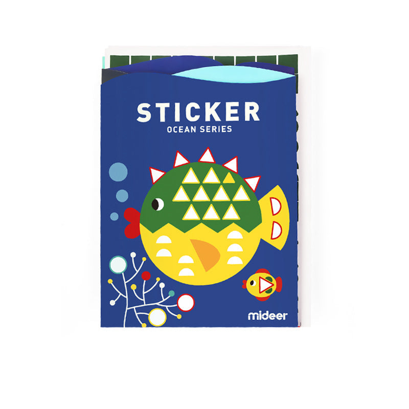 Mideer Sticker Book Kit – Ocean Series Educational