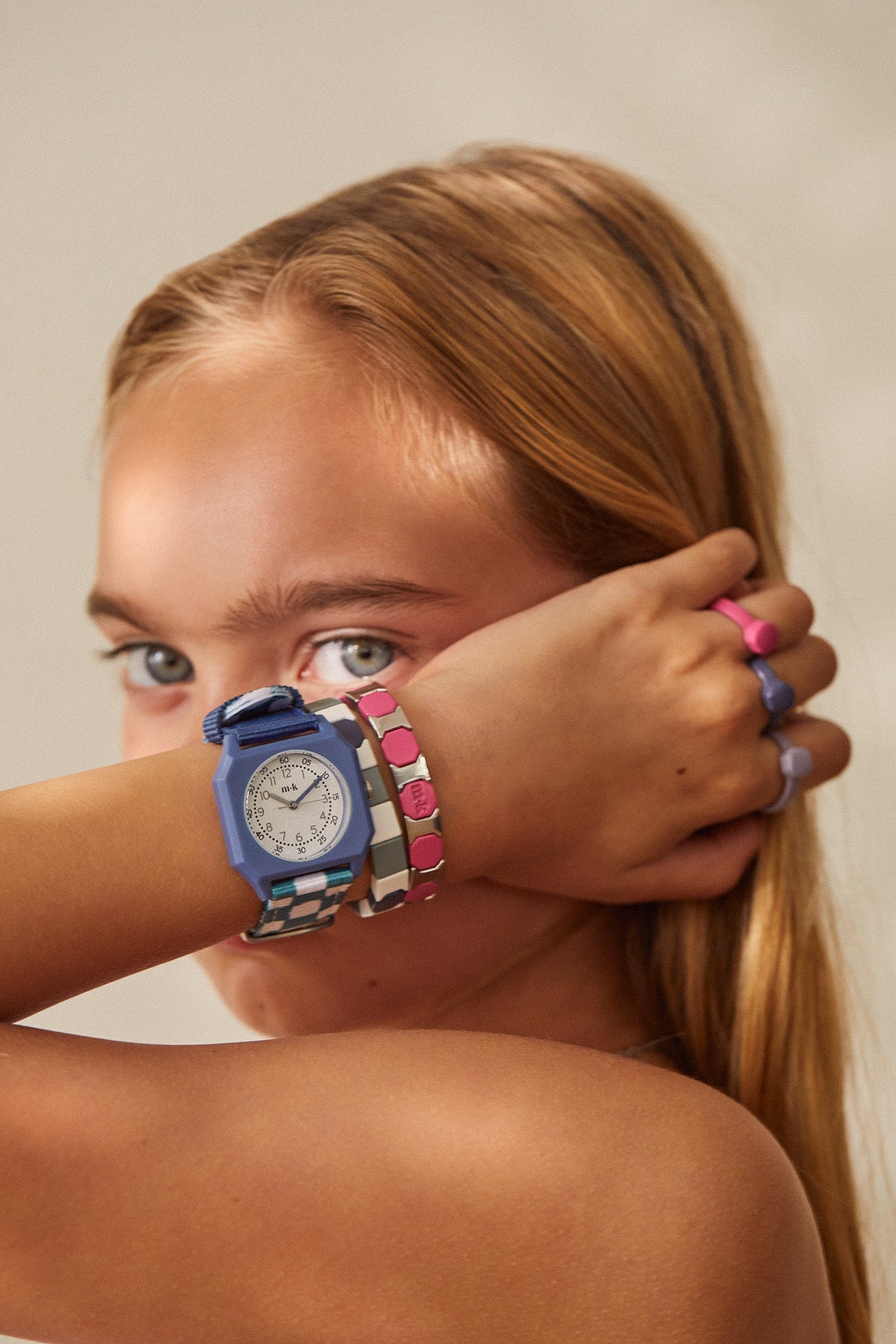 Mini Kyomo Checker - Blue Watch For Kids Watche