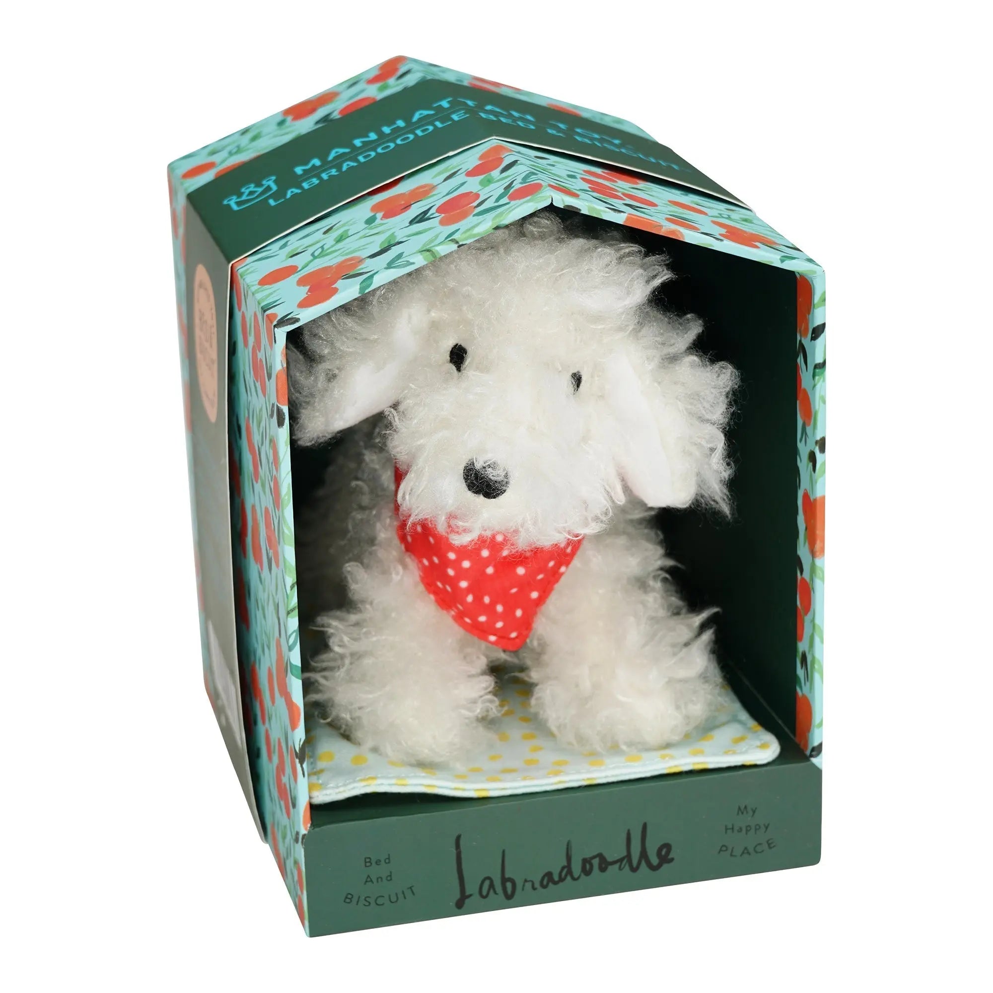 Manhattan Toy Bed & Biscuit Labradoodle Plushies