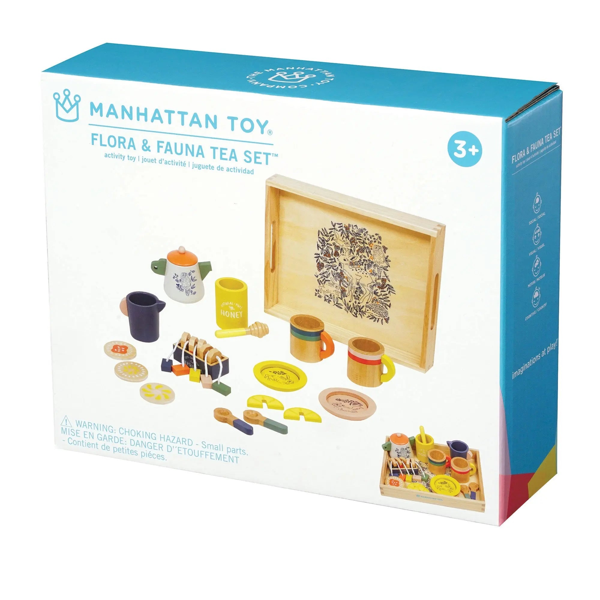 Manhattan Toy Flora & Fauna Tea Set Play Tablewear