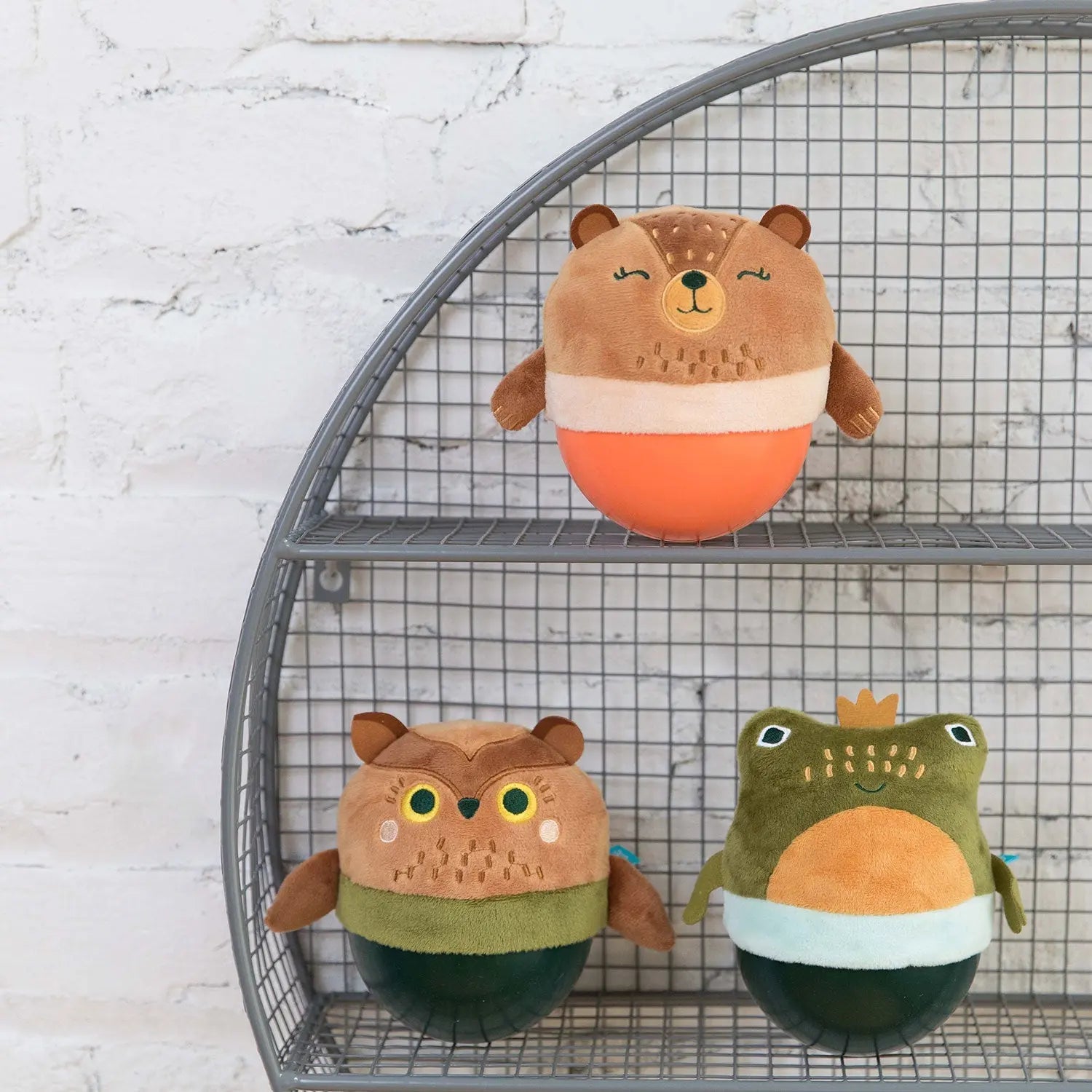Manhattan Toy Wobbly Bobbly Owl Plushies