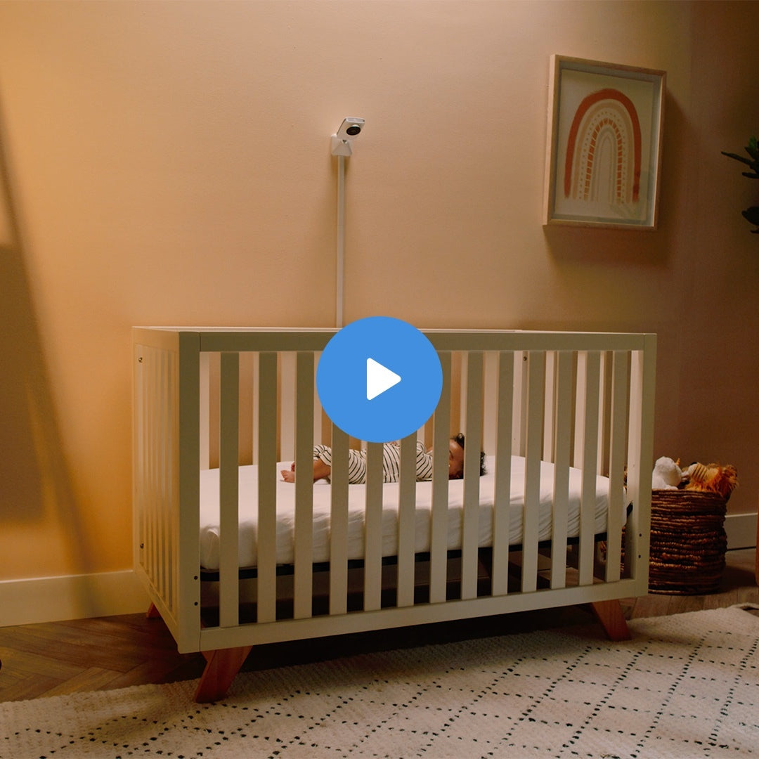 Mikucare Miku Pro Smart Baby Monitor with Wall Mount Kit