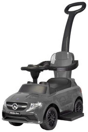 Best Ride On Cars 3 in 1 Mercedes Baby Toddler Toy Push Vehicle, Stroller, and Rocker with LED Lights