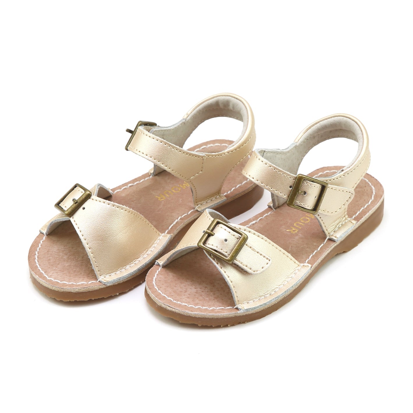 Sandals Leather Buckle Open Toe | Olivia