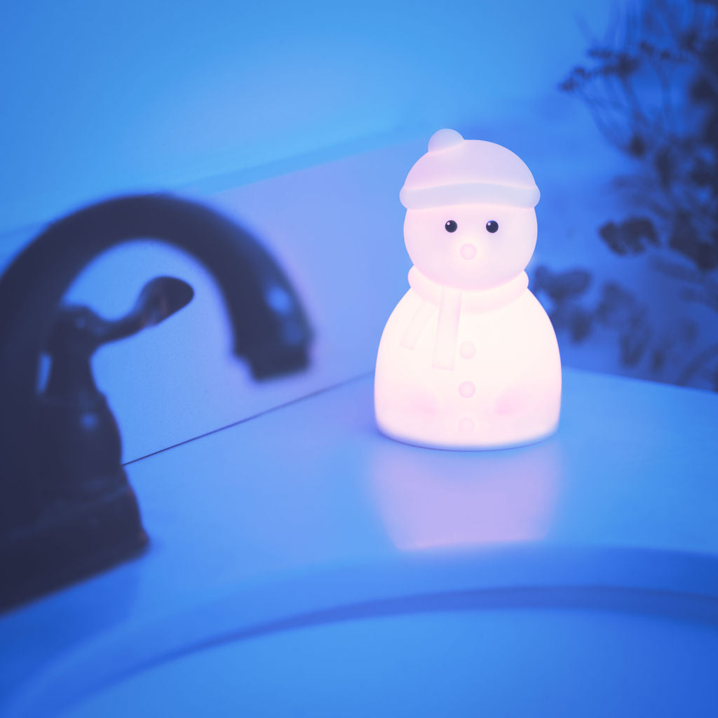 LumiPets® Junior Snowman - Children's Nursery Touch Night Light