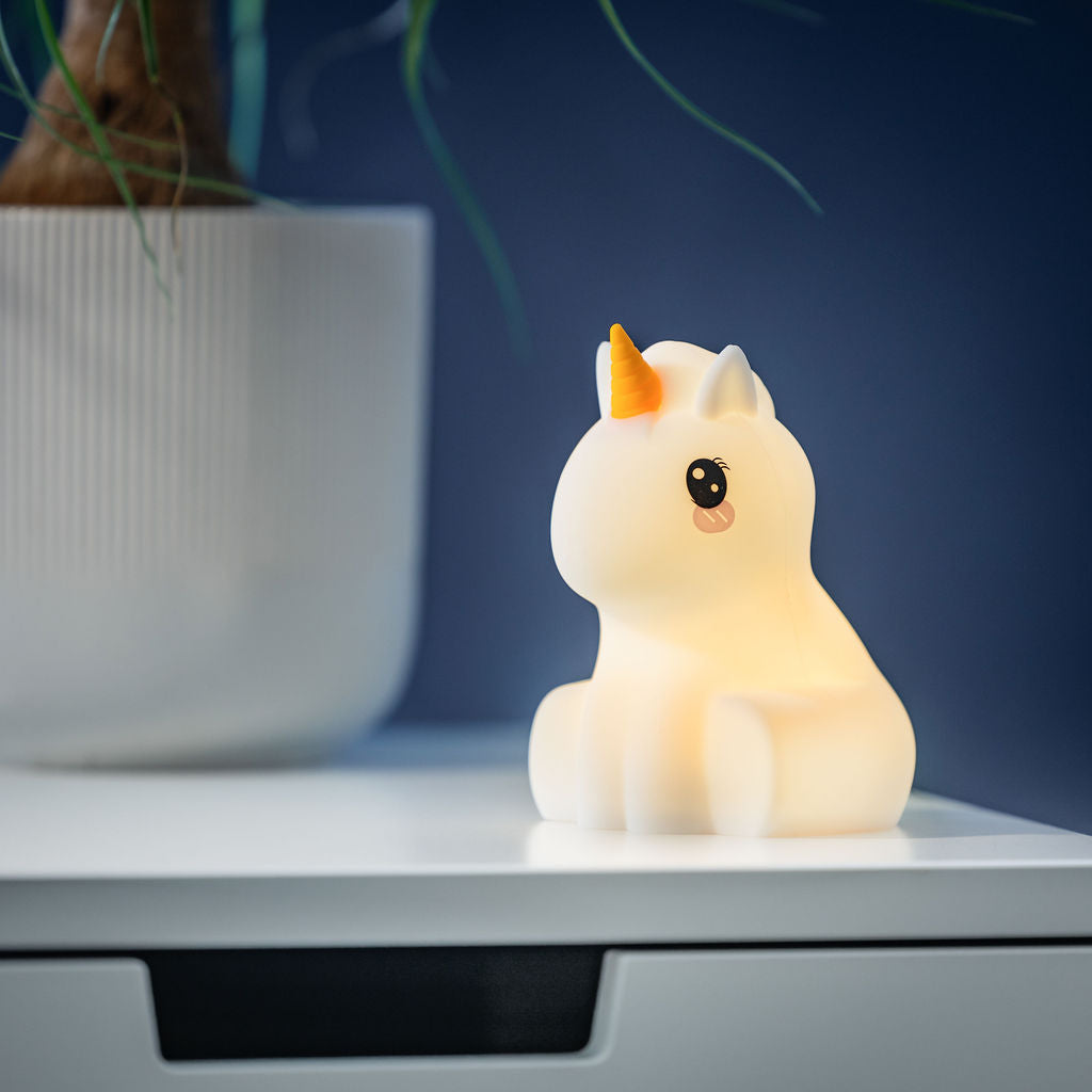 LumiPets® Junior Unicorn - Children's Nursery Touch Night Light