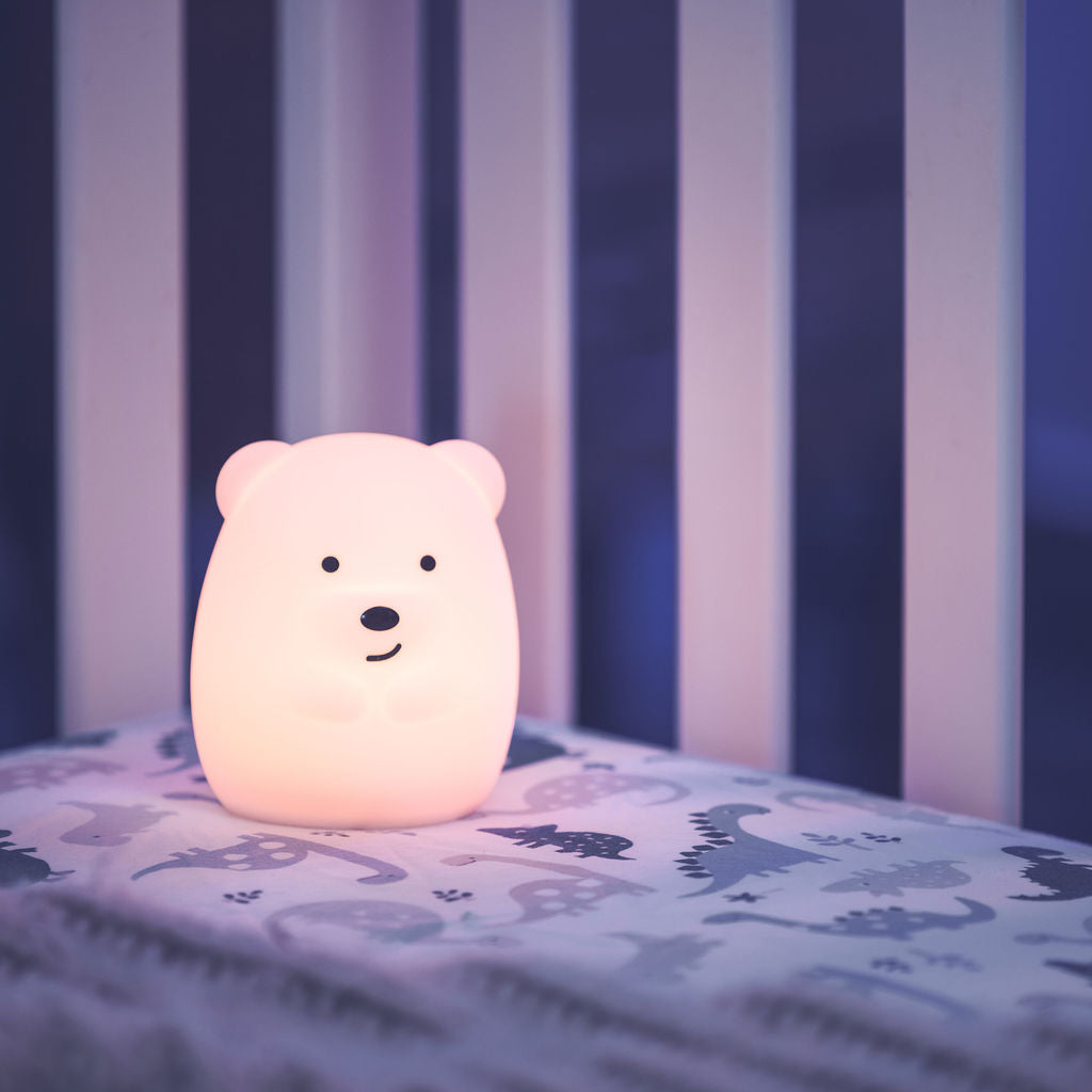 LumiPets® Junior Bear - Children's Nursery Touch Night Light