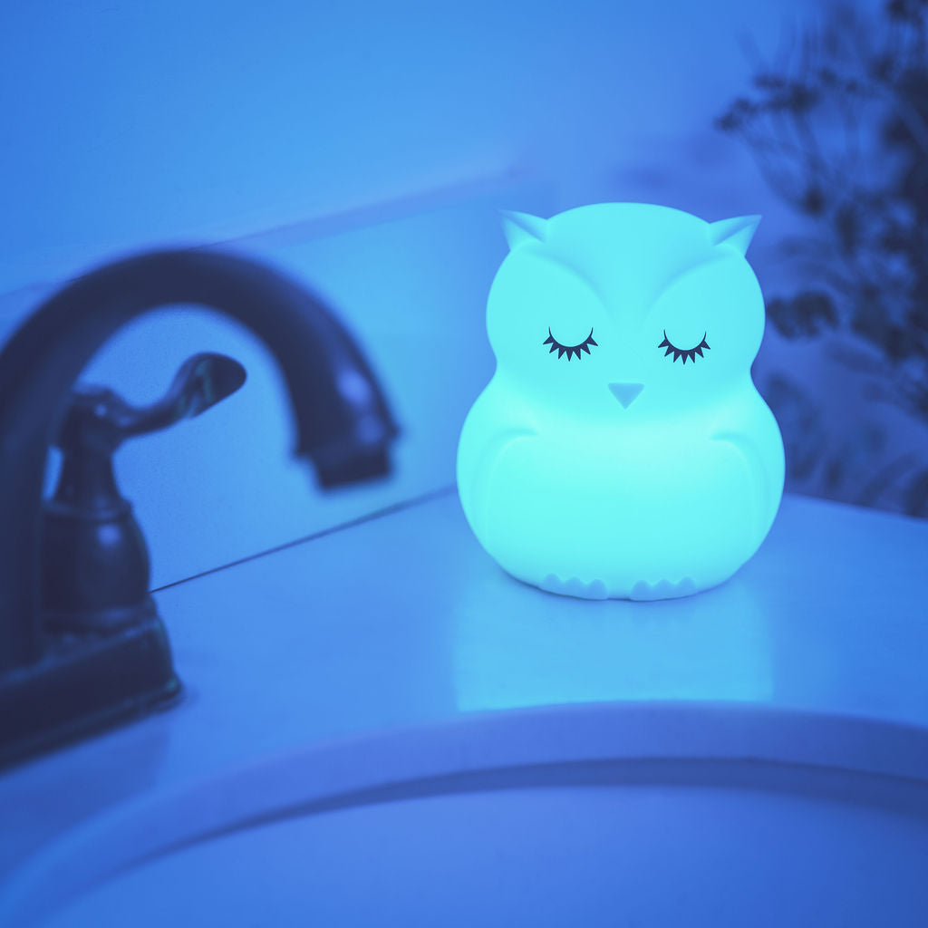 LumiPets® Junior Owl - Children's Nursery Touch Night Light