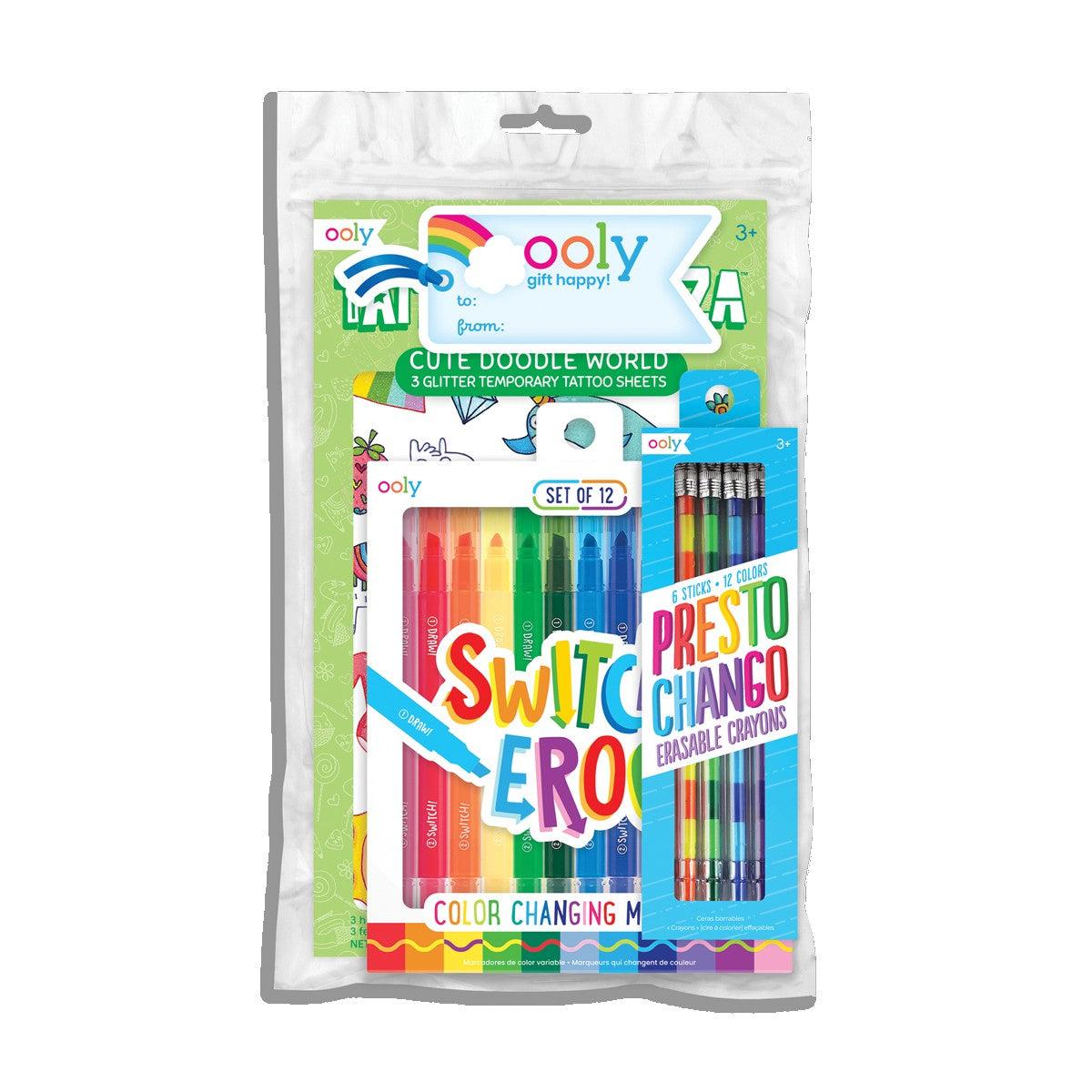 OOLY Colorful World Works Happy Pack Party Favors