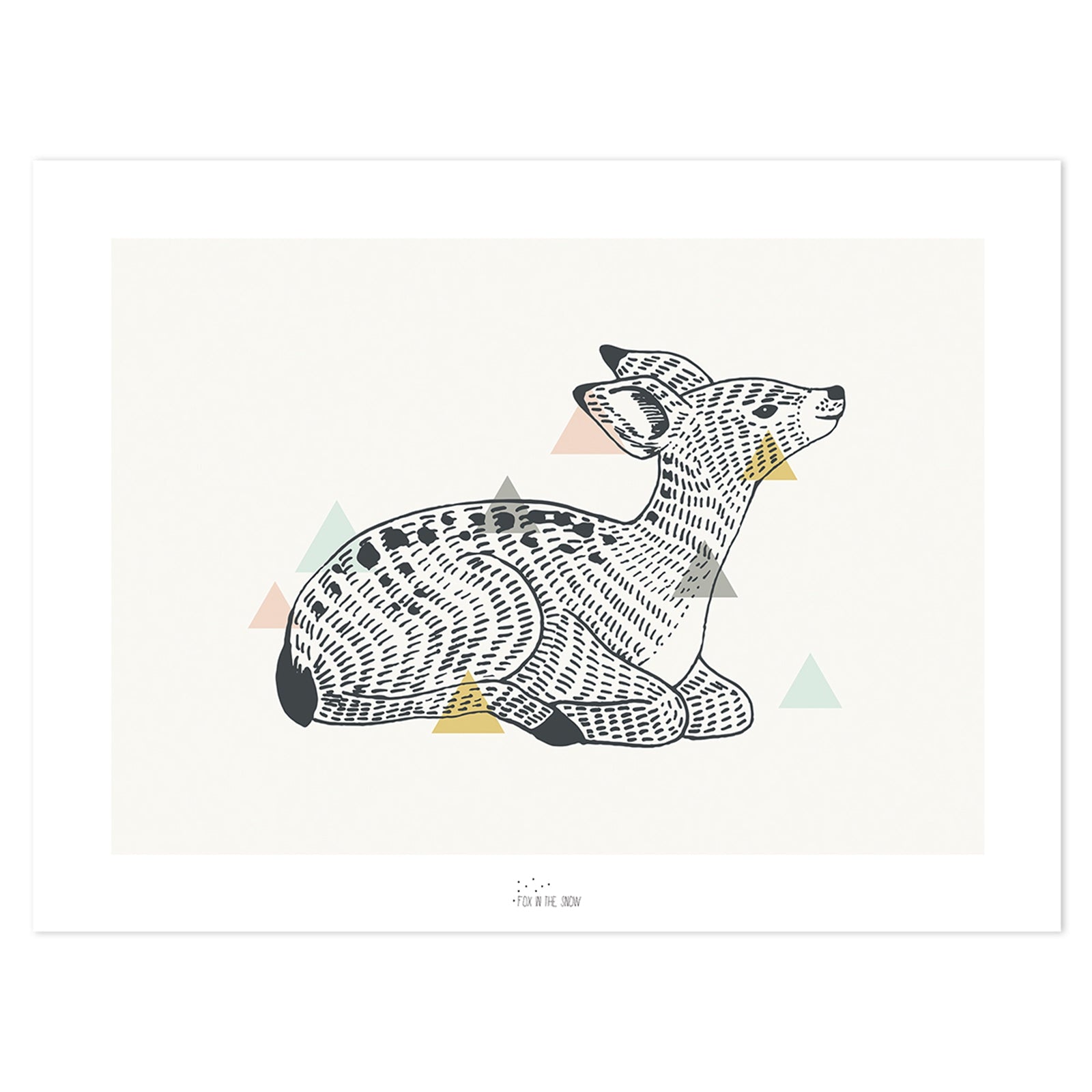 Lilipinso Art Print - Enchanted Deer