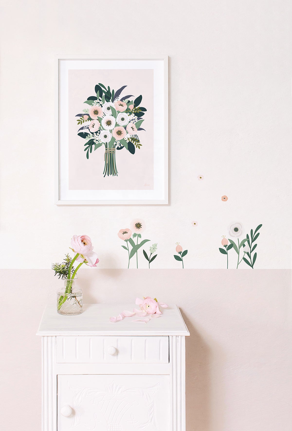 Lilipinso Art Print - Nice Bouquet