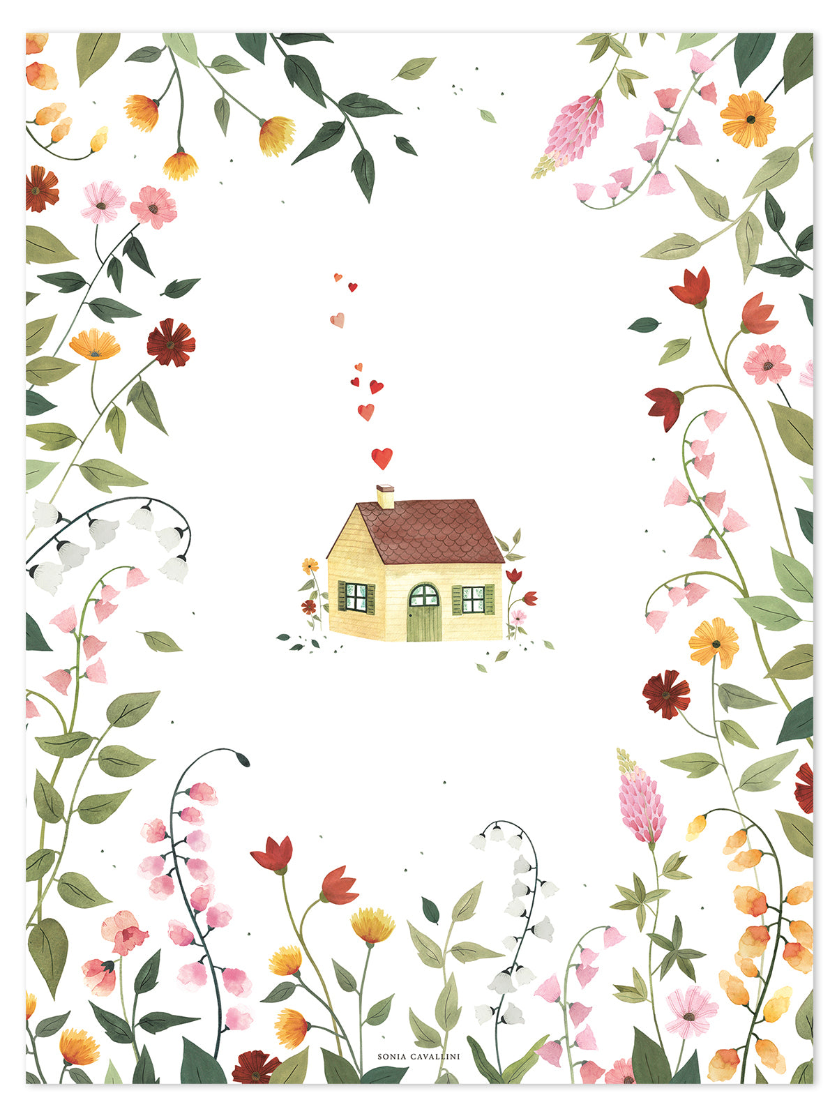Lilipinso Art Print - Little Cottage