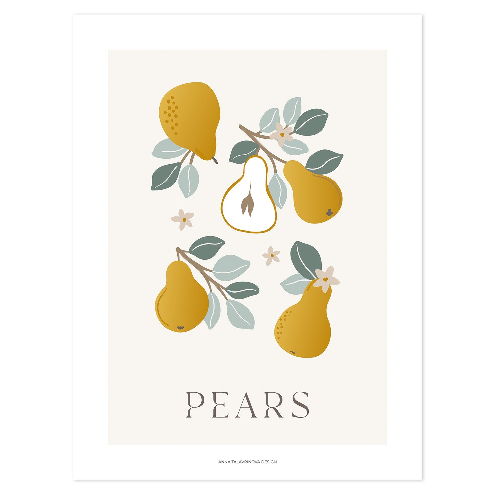 Lilipinso Art Print - Pears