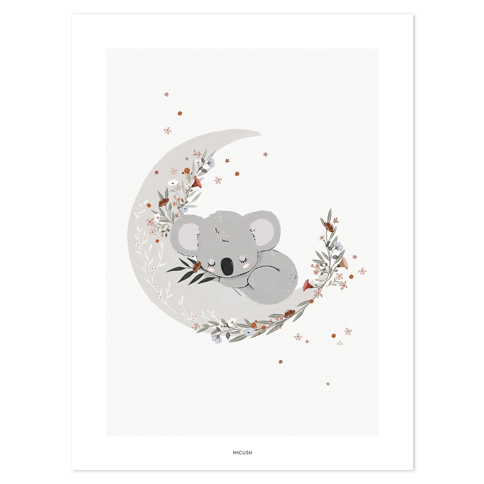 Lilipinso Art Print - Cute Koala