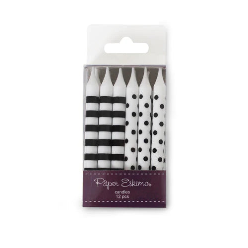 Black Tie Candles (12pc)