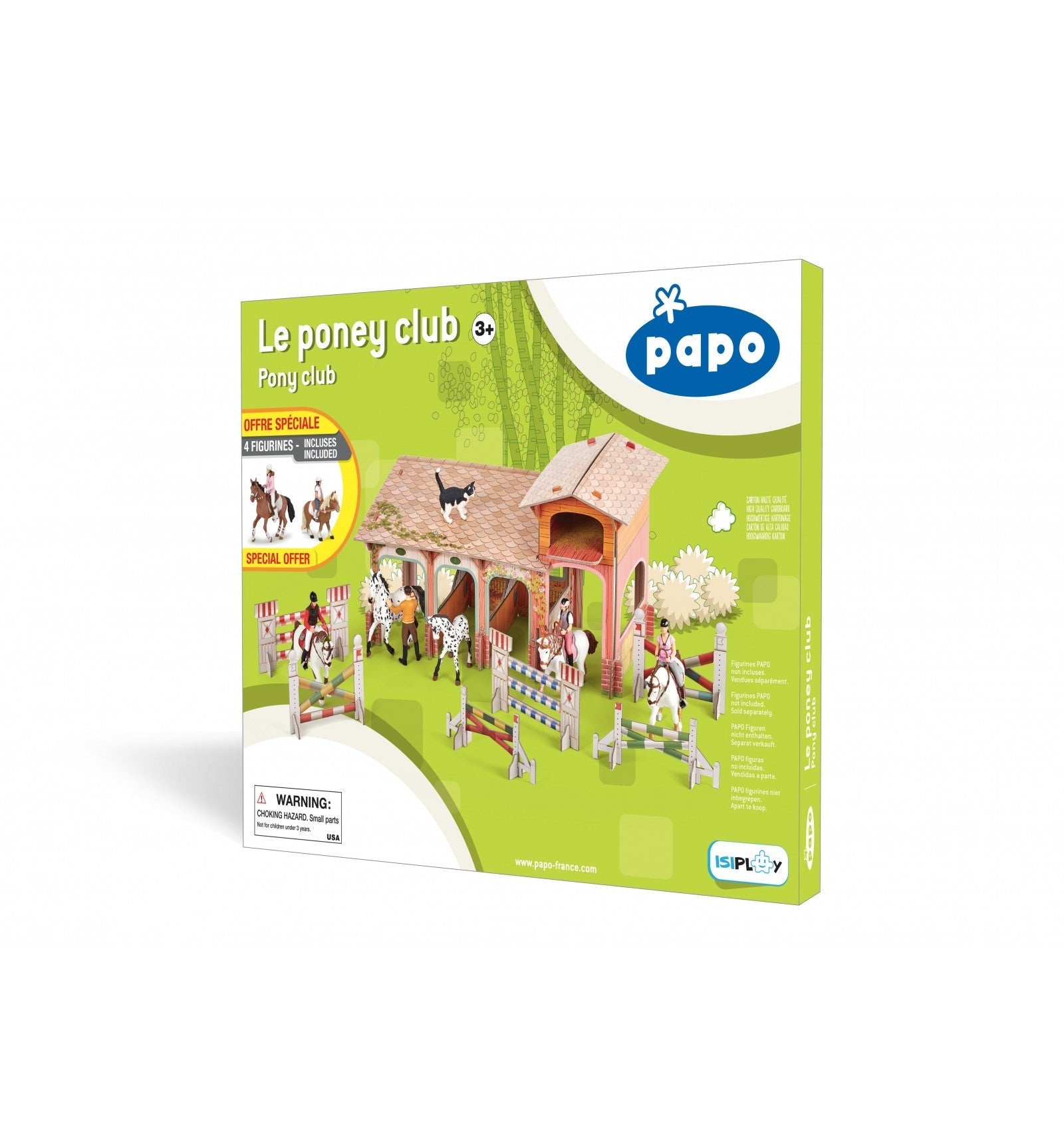 Papo France Pony Club Set (includes 4 figurines)