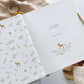 Blush and Gold My Pregnancy Journal - Animals with Gilded Edges Memory Book