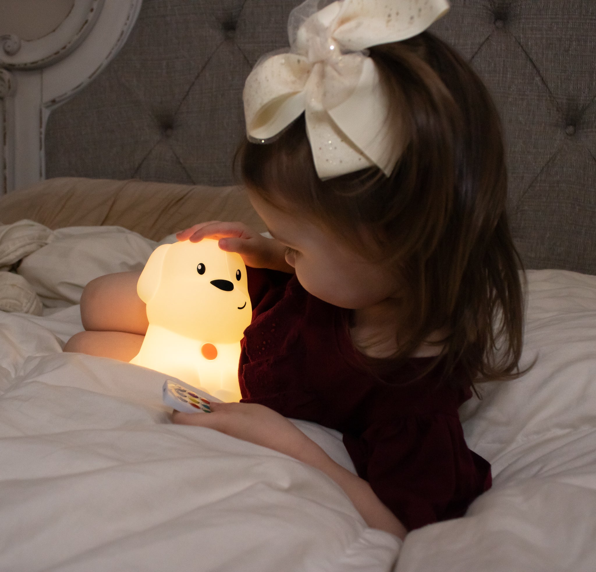 LumiPets® Puppy Dog - Children's Nursery Touch Night Light