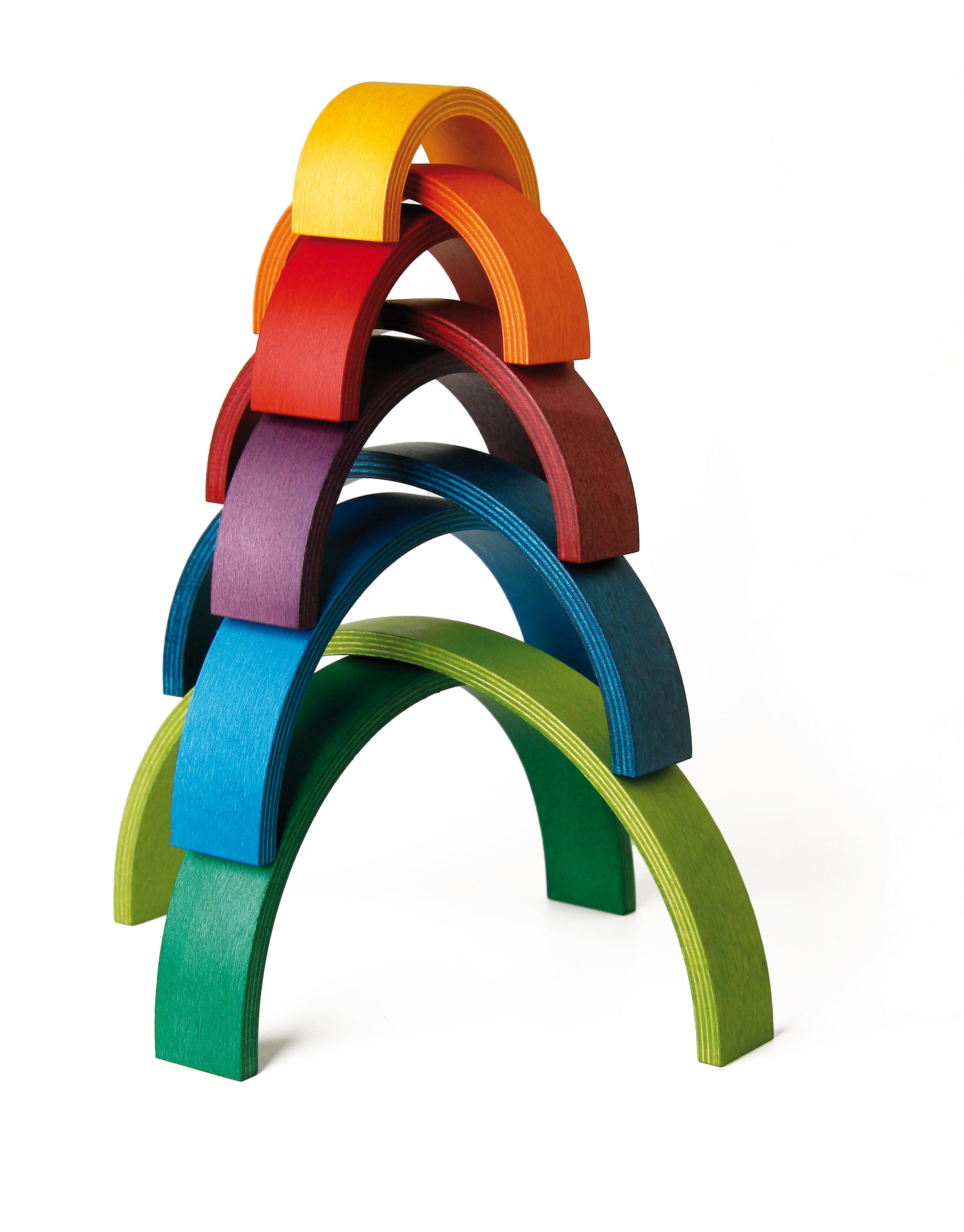 Naef Wooden Rainbow Stacking Toy Stacking Toys