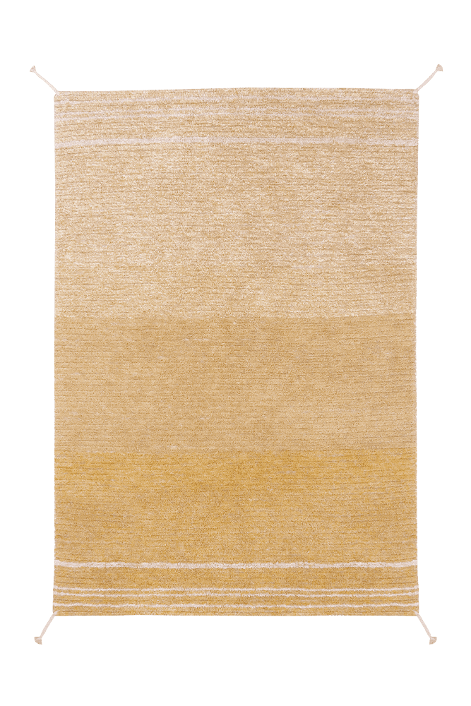 Reversible Washable Rug Twin Amber  - Reversible