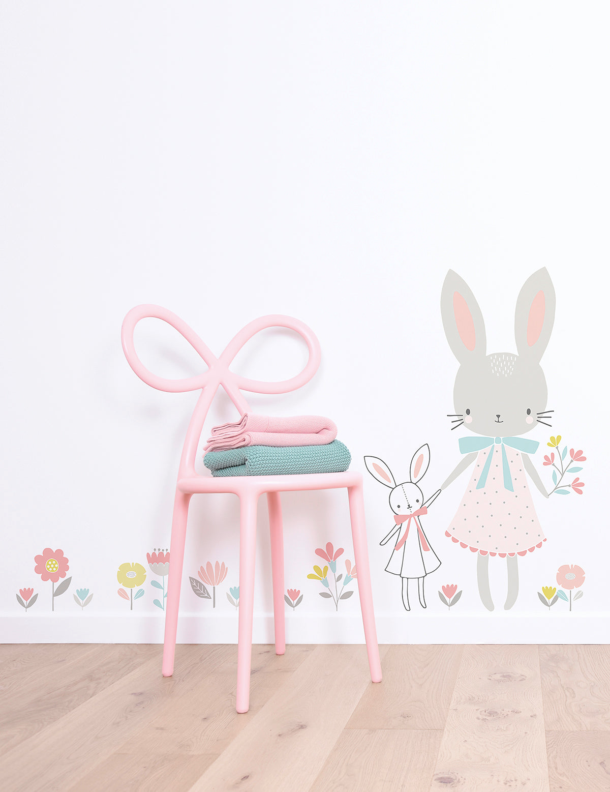 Lilipinso Wall Decals Special Size - Little Miss Rabbit Wall decal