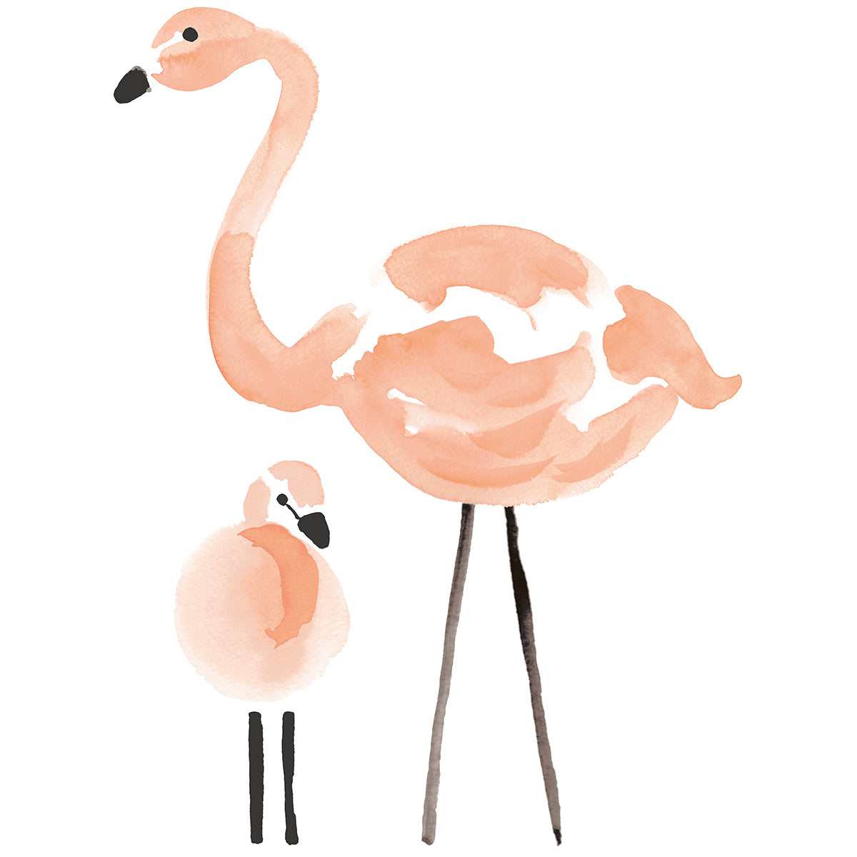 Lilipinso Wall Decals Special Size - Pink Flamingos Wall decal
