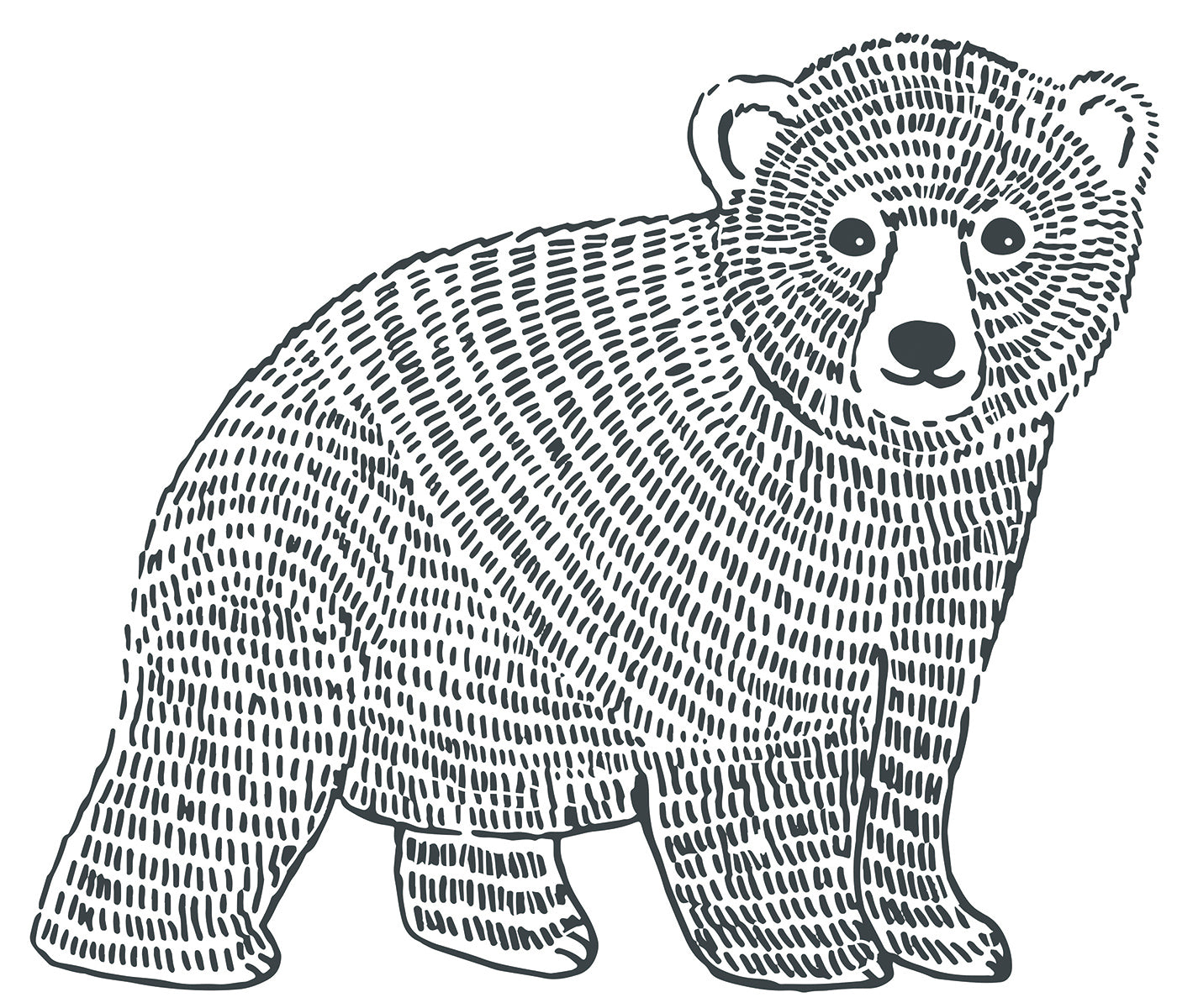 Lilipinso Wall Decals Special Size - Bear Wall decal
