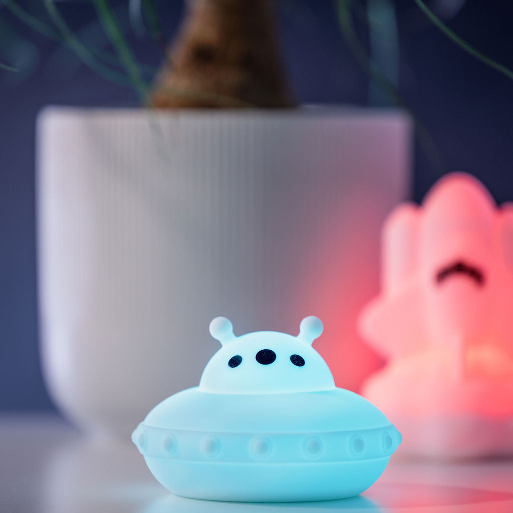 LumiPets® Junior UFO - Children's Nursery Touch Night Light