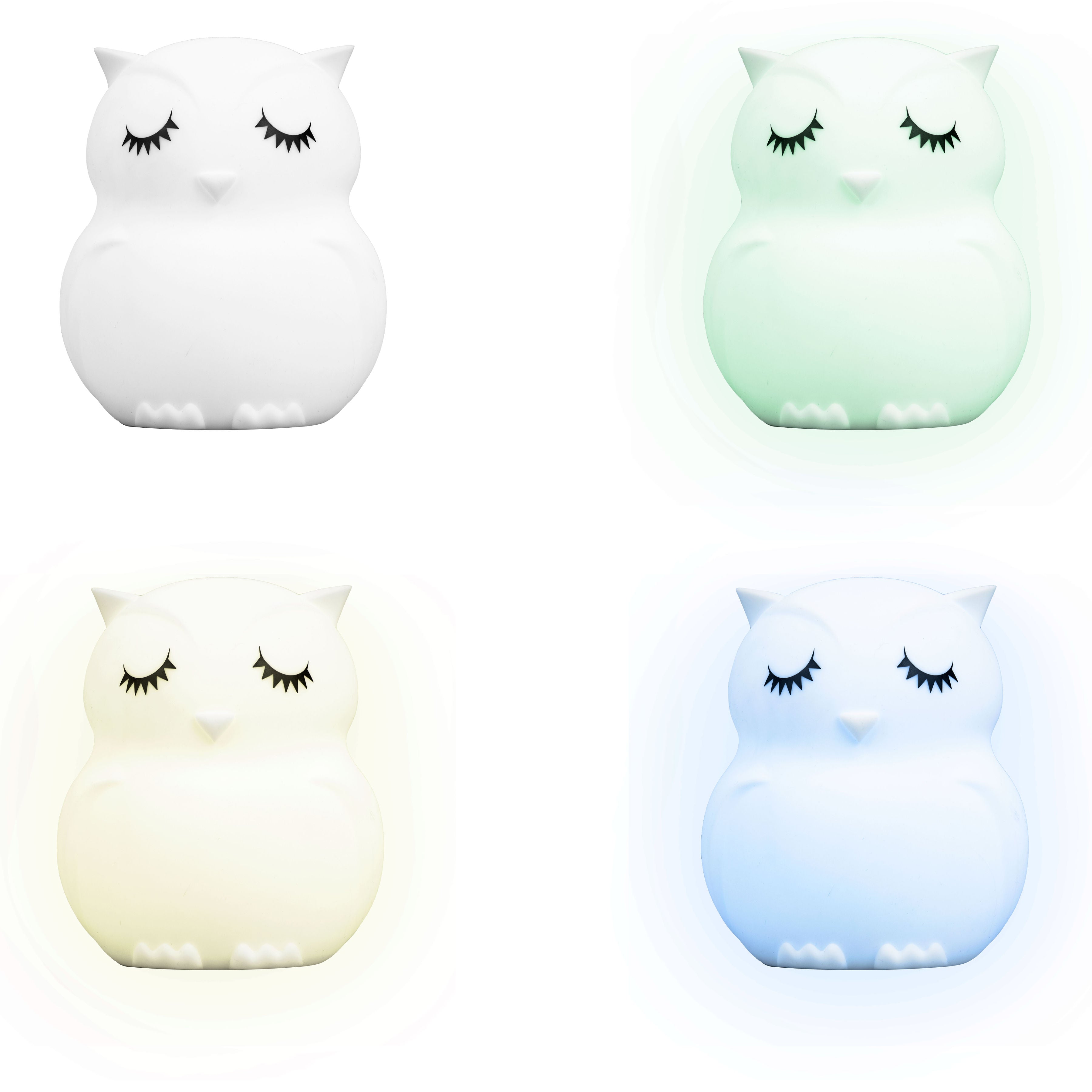 LumiPets® - Bluetooth - Owl - Children's Nursery Touch Night Light