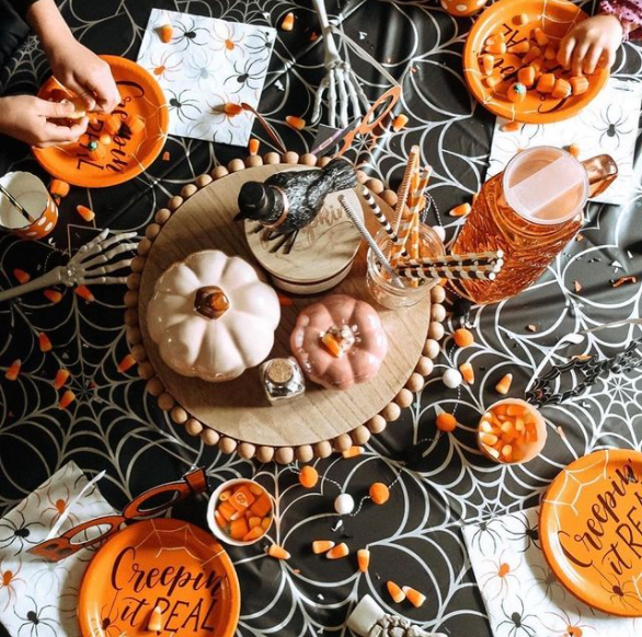 Sprinkles & Confetti | Party Boxes & Party Supplies Creepin It Real Halloween Plate by Sprinkles & Confetti | Party Boxes & Party Supplies