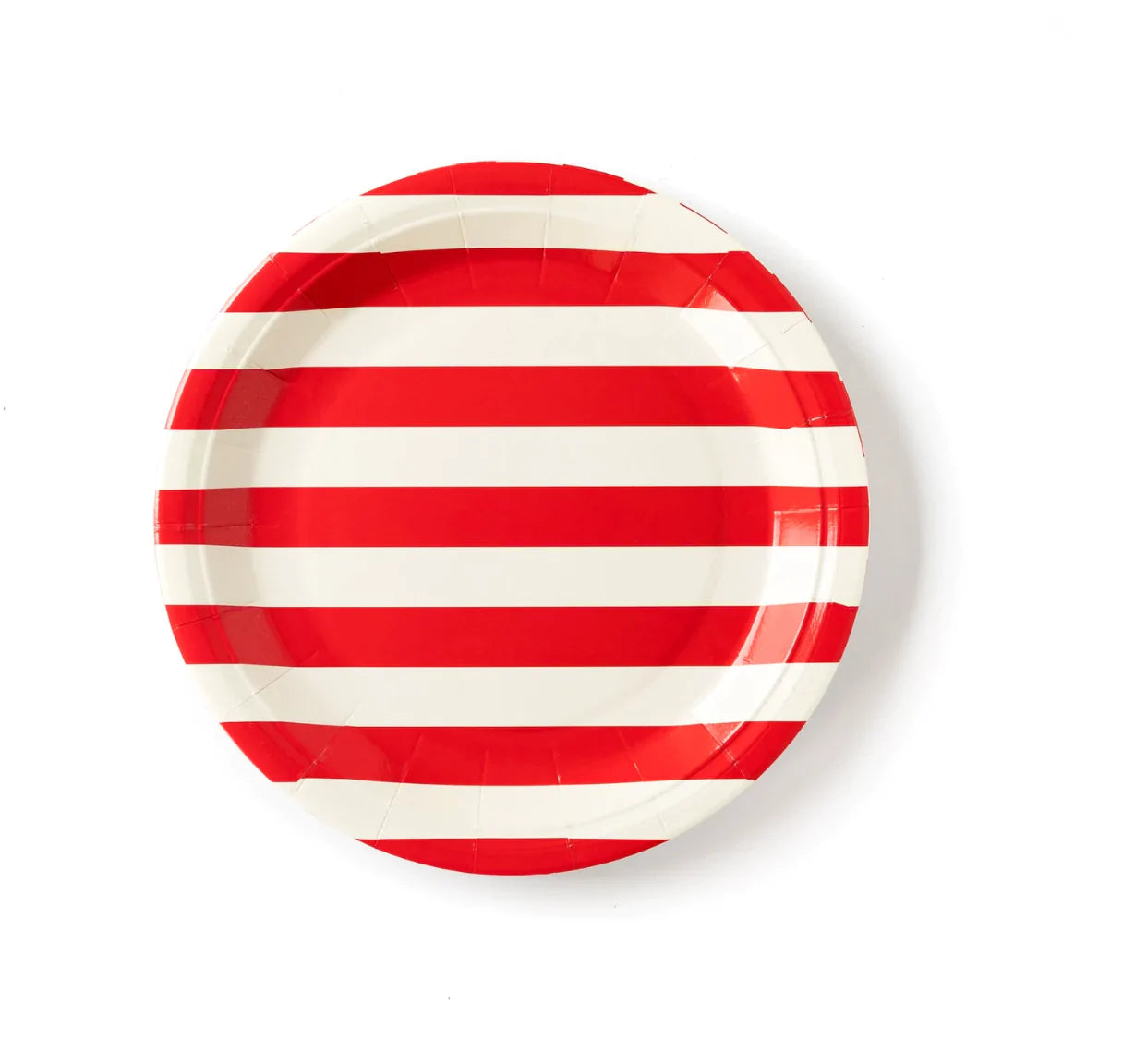 Red Stripe Americana  Plate
