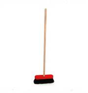 Egmont Pretend Play Broom Red & Black Pretend Play