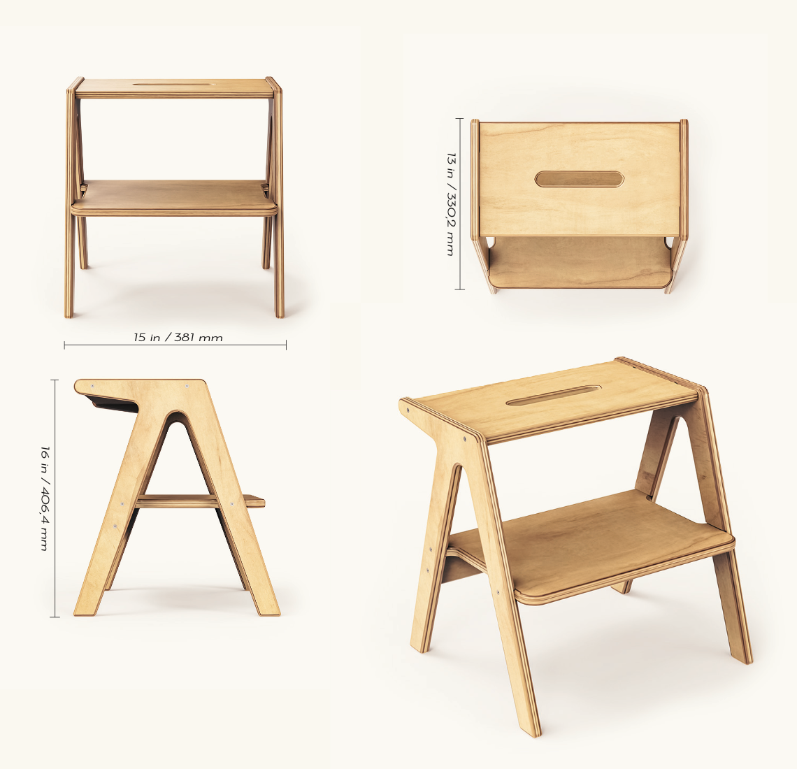 Two Step | Wooden Step Stools For Kids