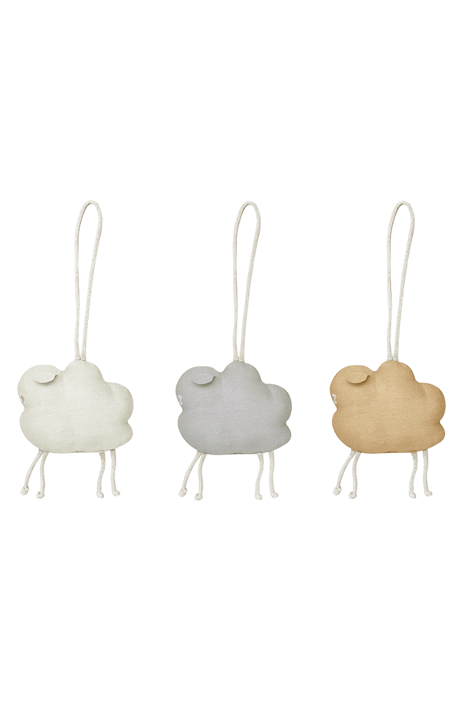 Set Of 3 Rattle Toy Hangers