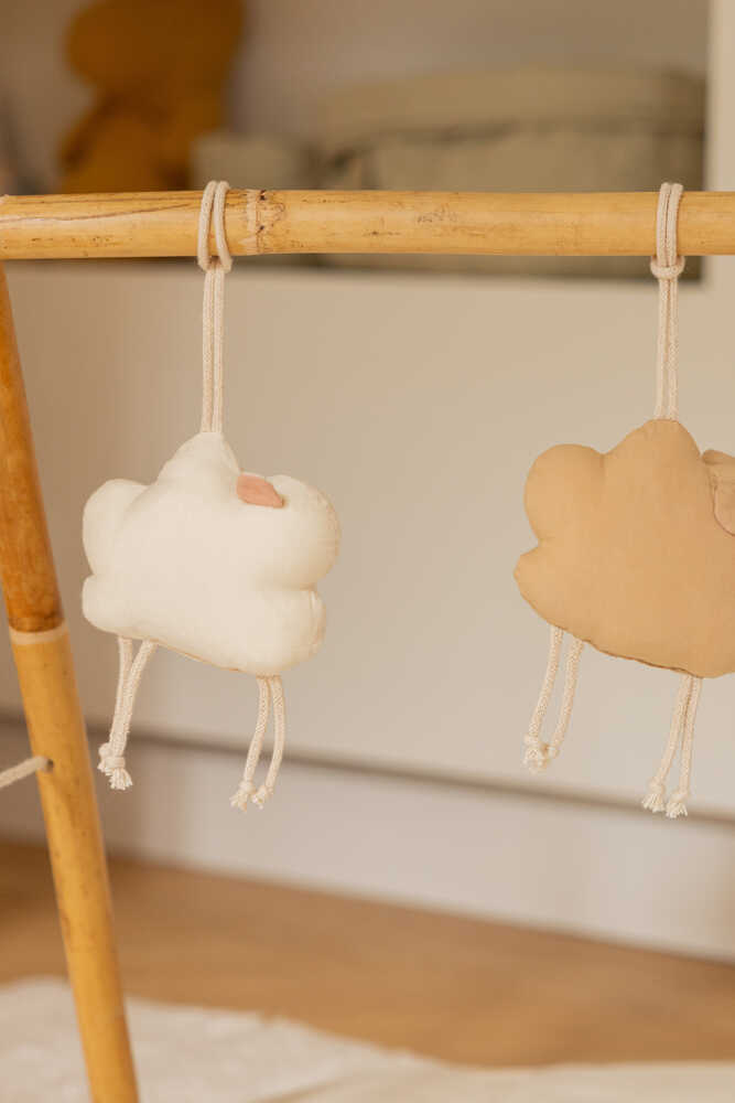 Set Of 3 Rattle Toy Hangers
