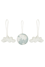 Set Of 3 Rattle Toy Hangers