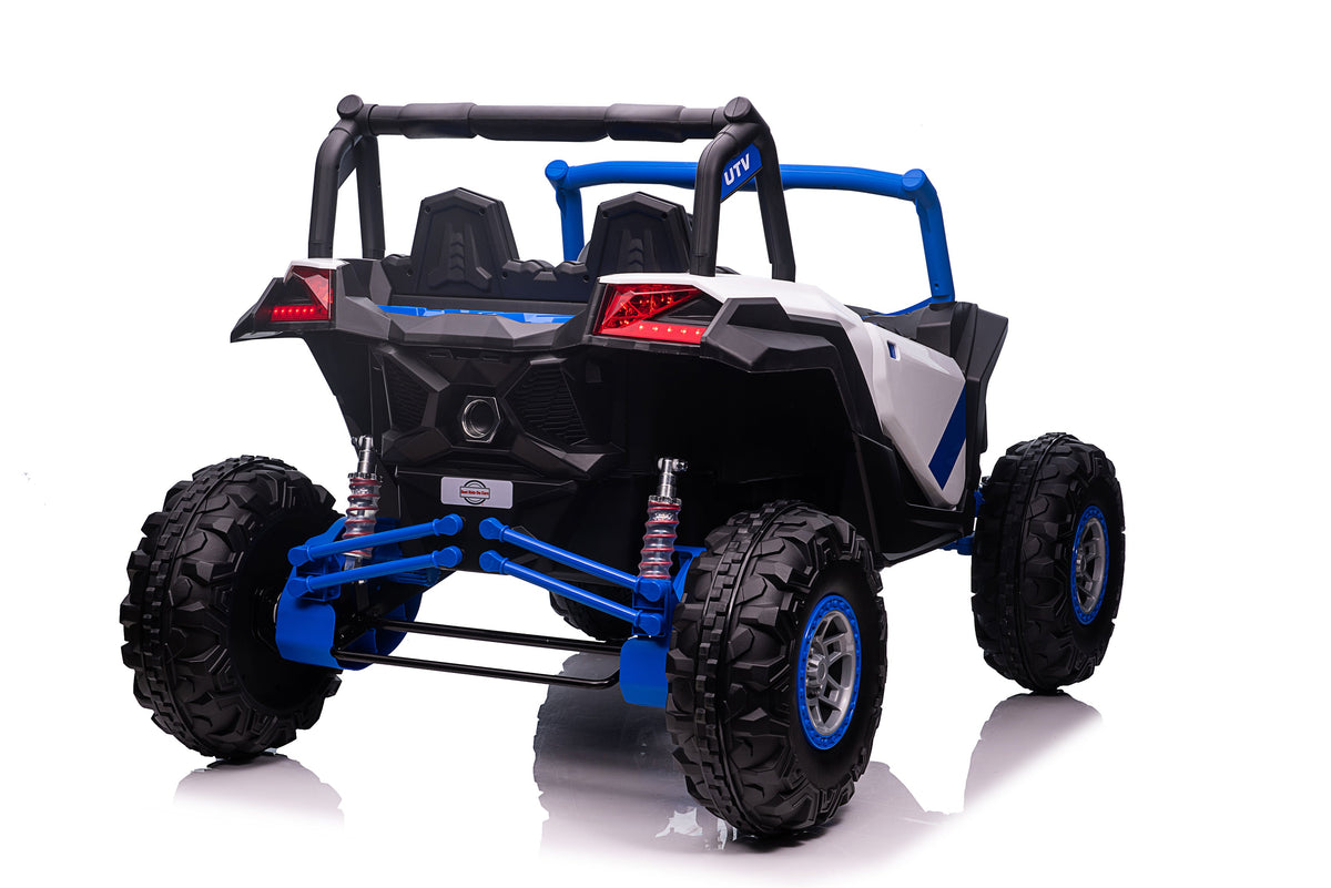 Best Ride On Cars Best Ride On Cars Thunder UTV 24V Blue Upgraded Battery and Motor - EasyTot