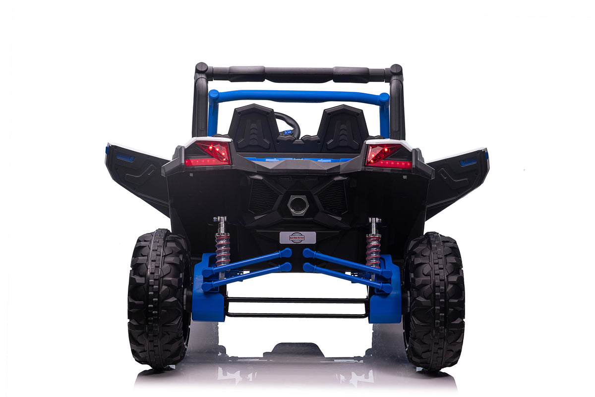 Best Ride On Cars Best Ride On Cars Thunder UTV 24V Blue Upgraded Battery and Motor - EasyTot