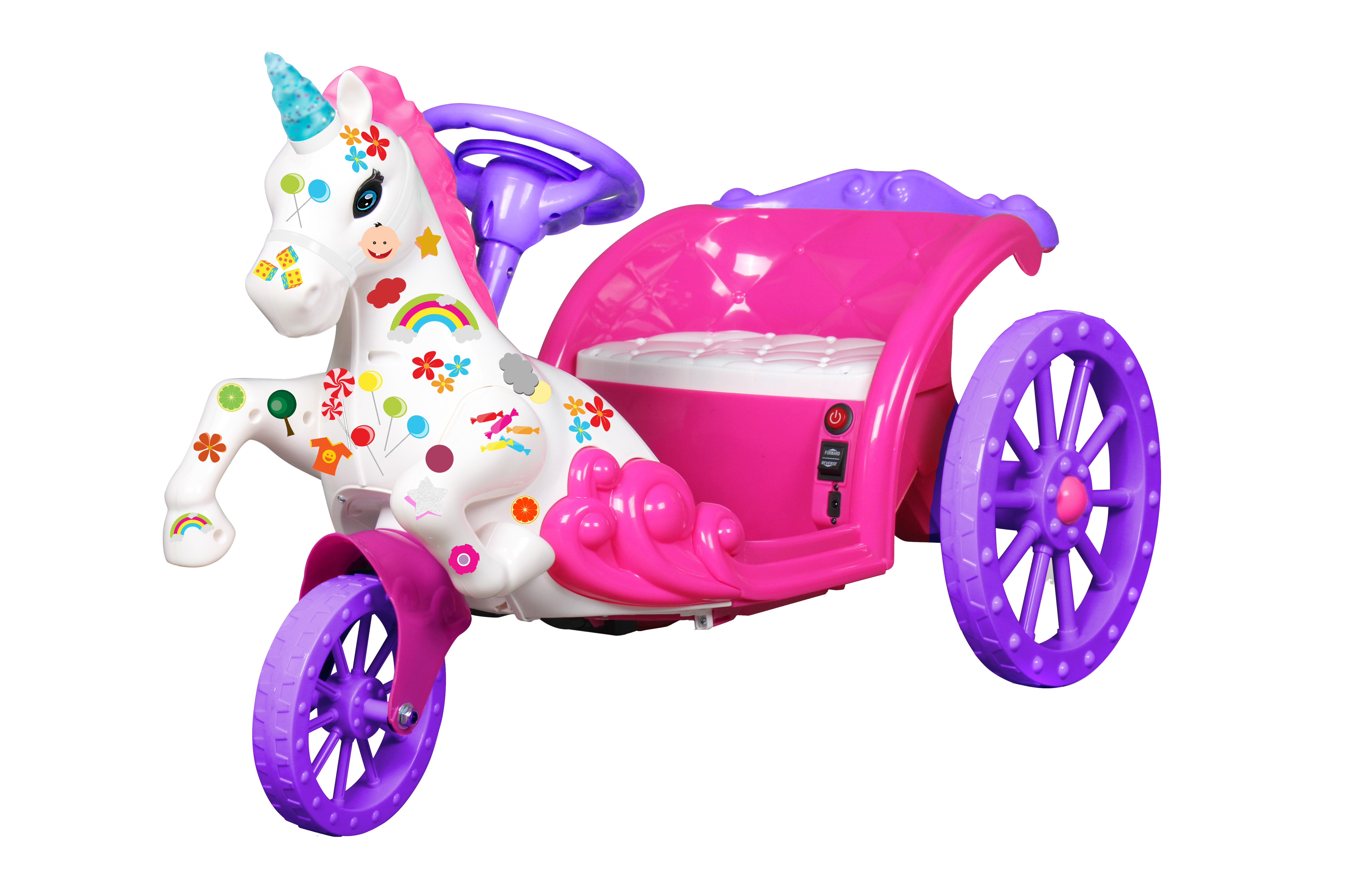 Best Ride On Unicorn Carriage Toy for kids