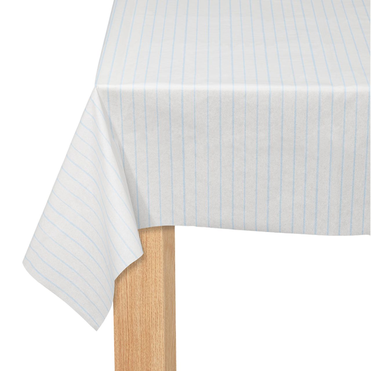 Coterie Pale Blue Pinstripe Tablecloth Tablecloths
