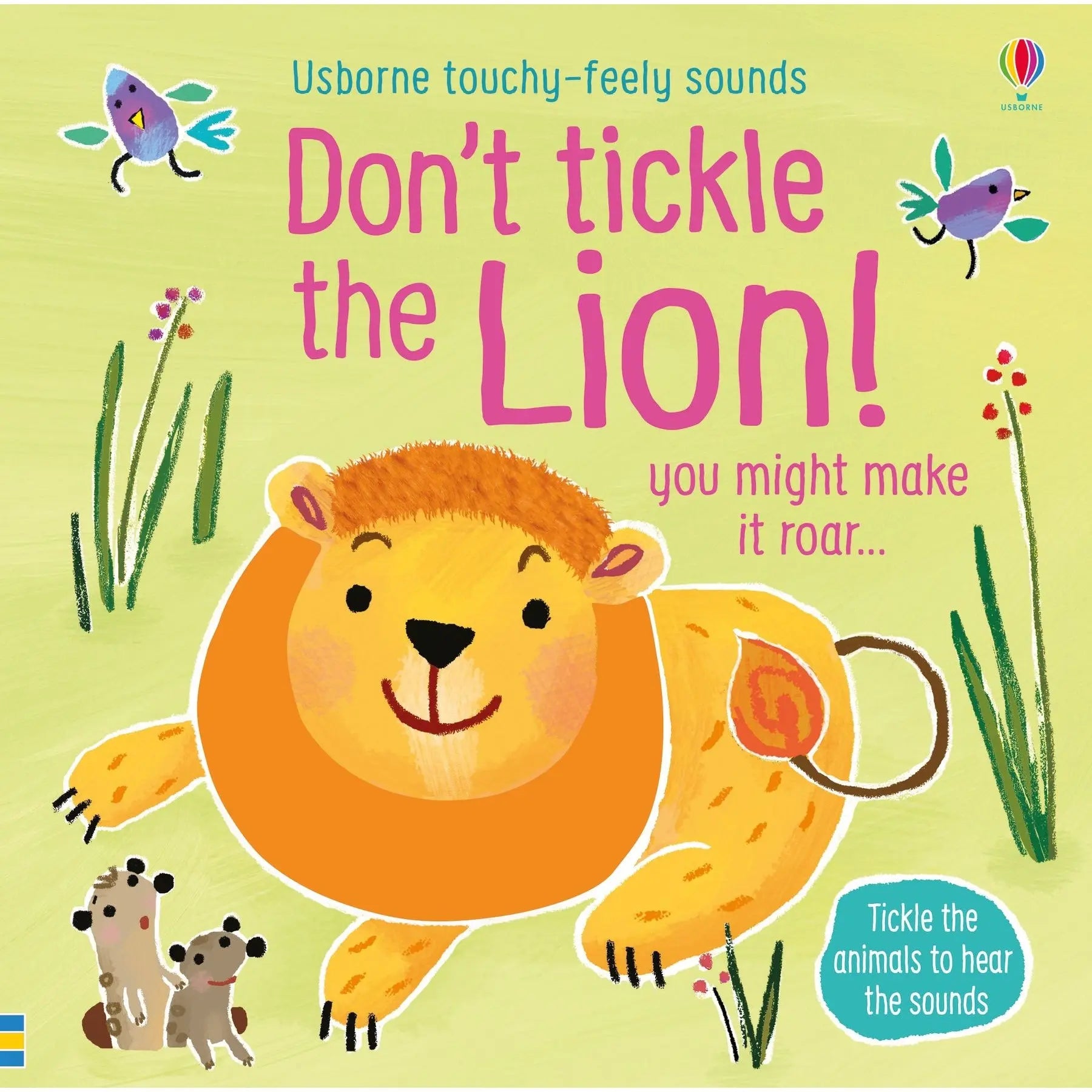 Usborne Dont Tickle The Lion! Touch and Feel Books