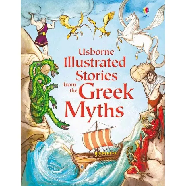 Usborne Illustrated Stories From The Greek Myths Books