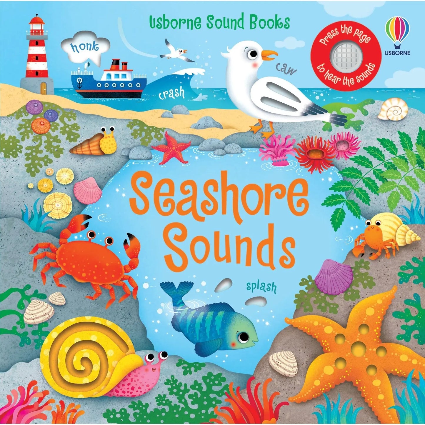 Usborne Seashore Sounds Sound Books
