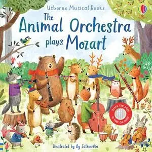 Usborne The Animal Orchestra Plays Mozart Music Book Music Books