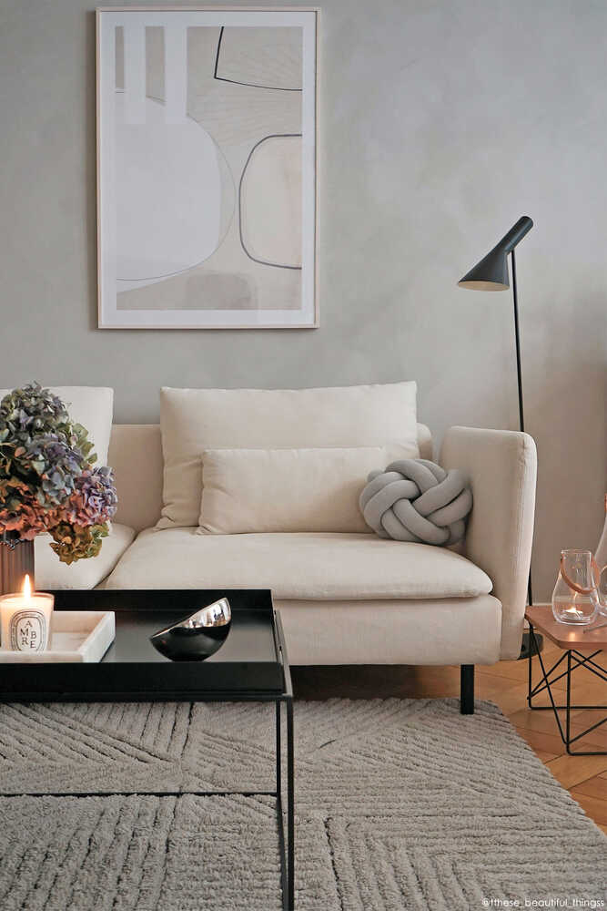 Woolable Rug Black Chia