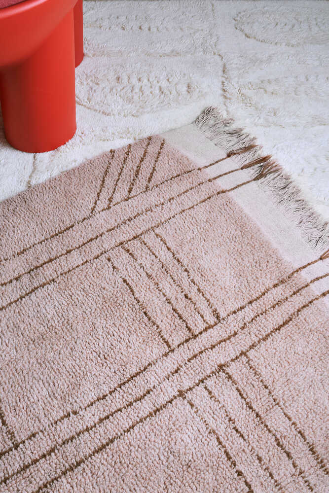 Woolable Rug Shuka Dusty Pink