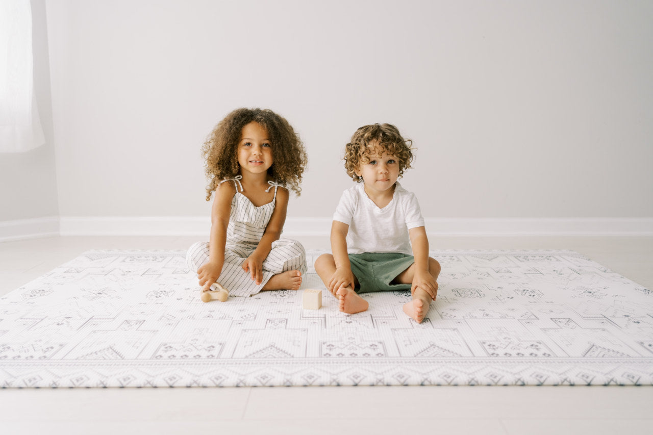 Play Mat  Tribal + Mecca - Black & White