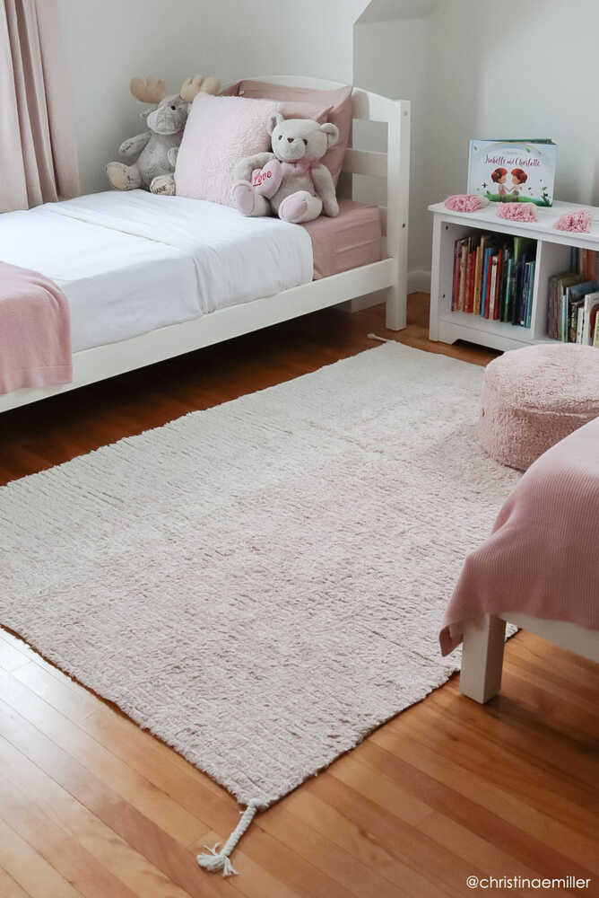 Reversible Washable Rug Gelato Pink  - Reversible