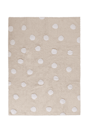 Washable Rug Polka Dots Beige  - POLKA DOTS
